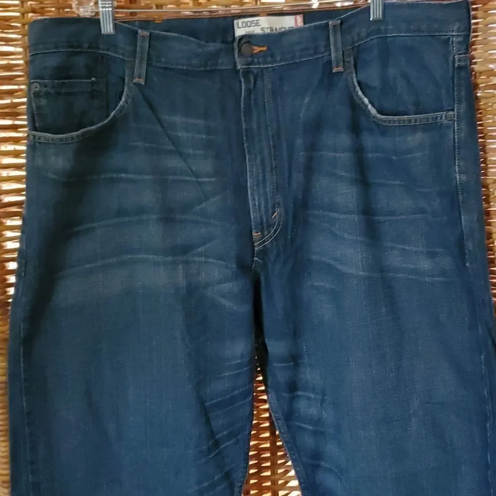 Levi's 569 Loose Straight Denim Jeans 42 x 30
